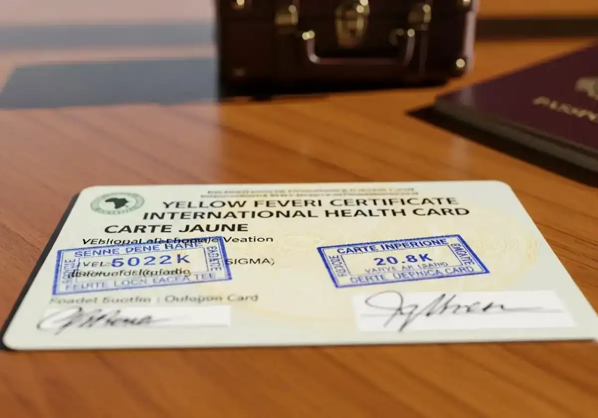 Certificat international de vaccination contre la fièvre jaune